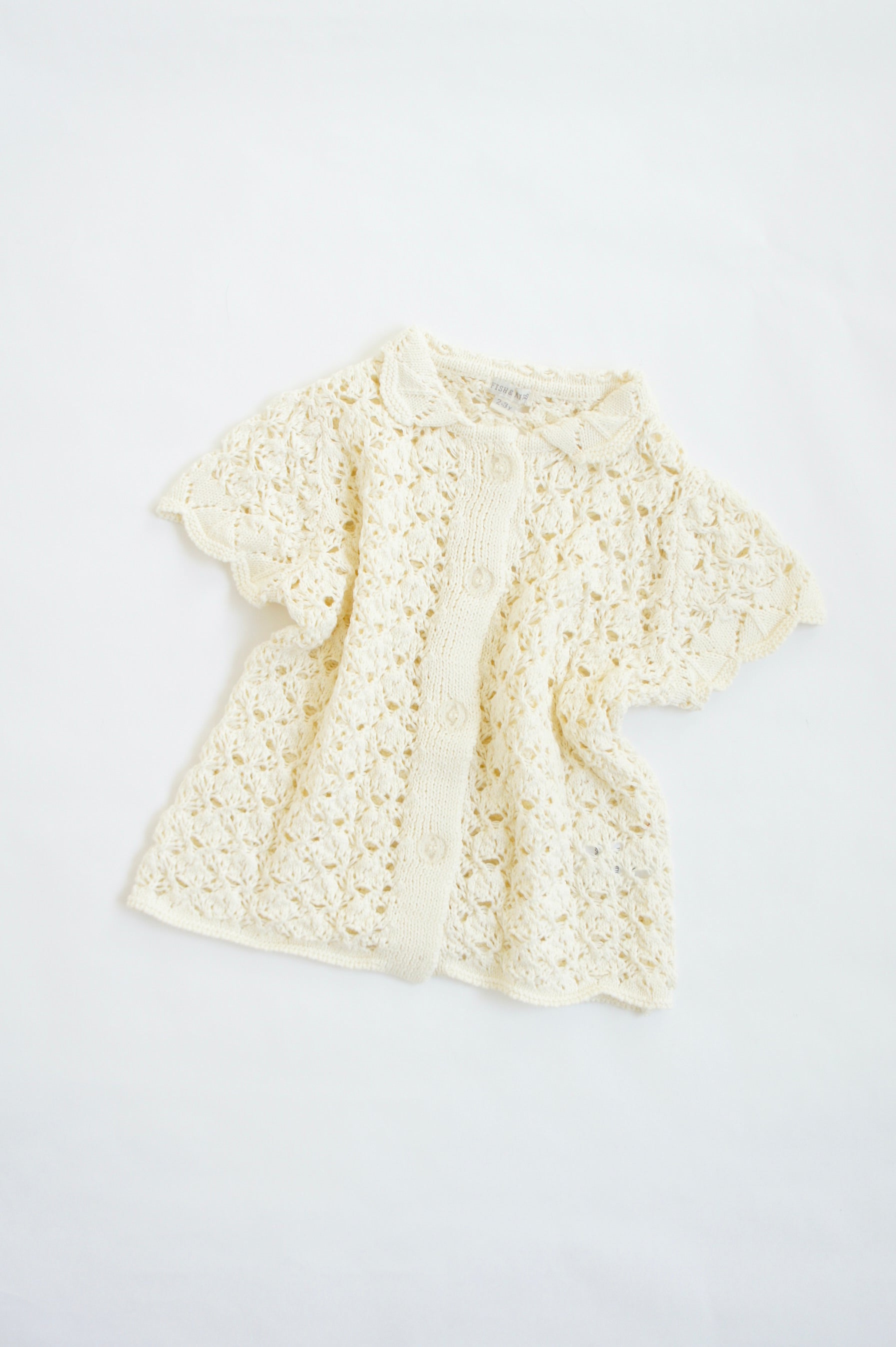 FISH&KIDS crochet short 2-3y - ボトムス