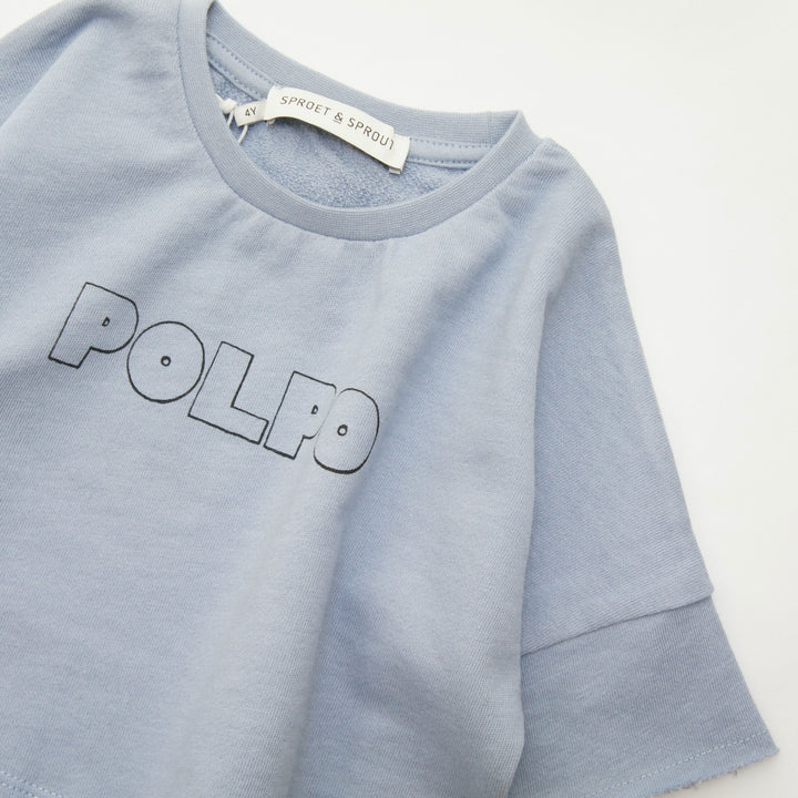 Cropped T-shirt Polpo