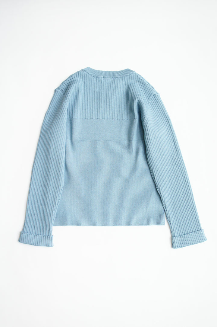 Rib Knit Pullover（90-100）