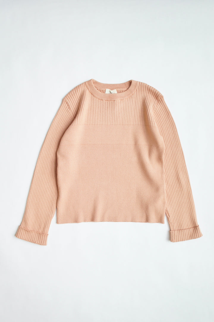 Rib Knit Pullover（90-100）