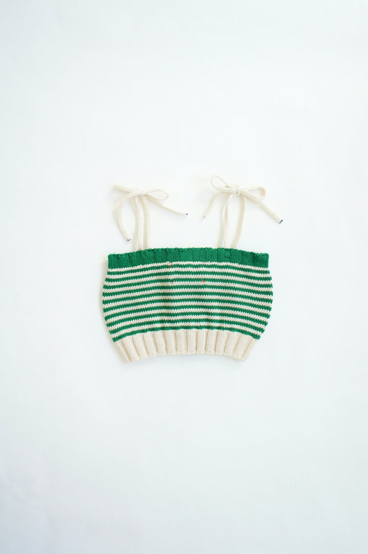 knitted top w/ straps (4Y-10Y)