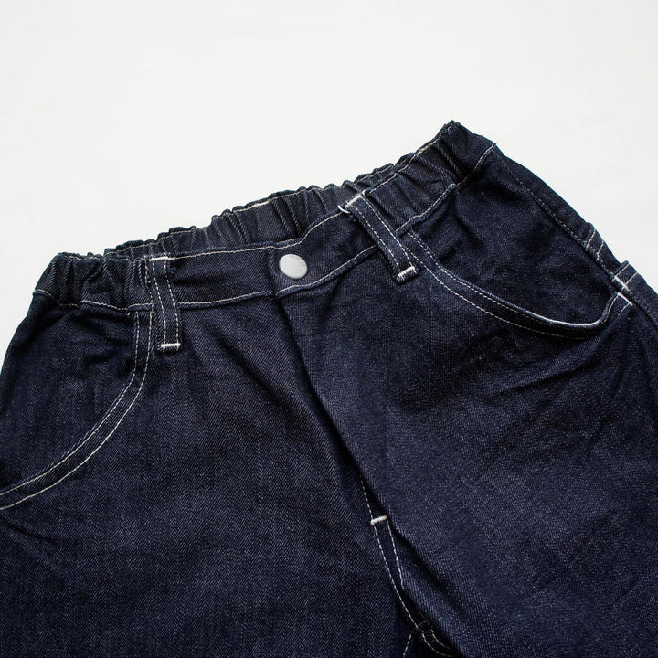 Organic Wide Cropped Jeans