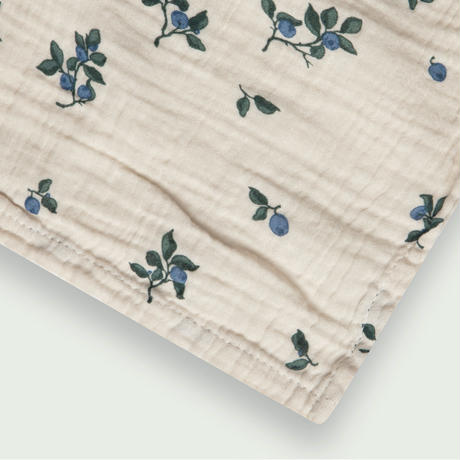 Blueberry Muslin Swaddle Blanket