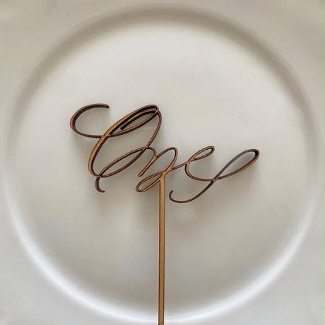 Cake Topper (One)
